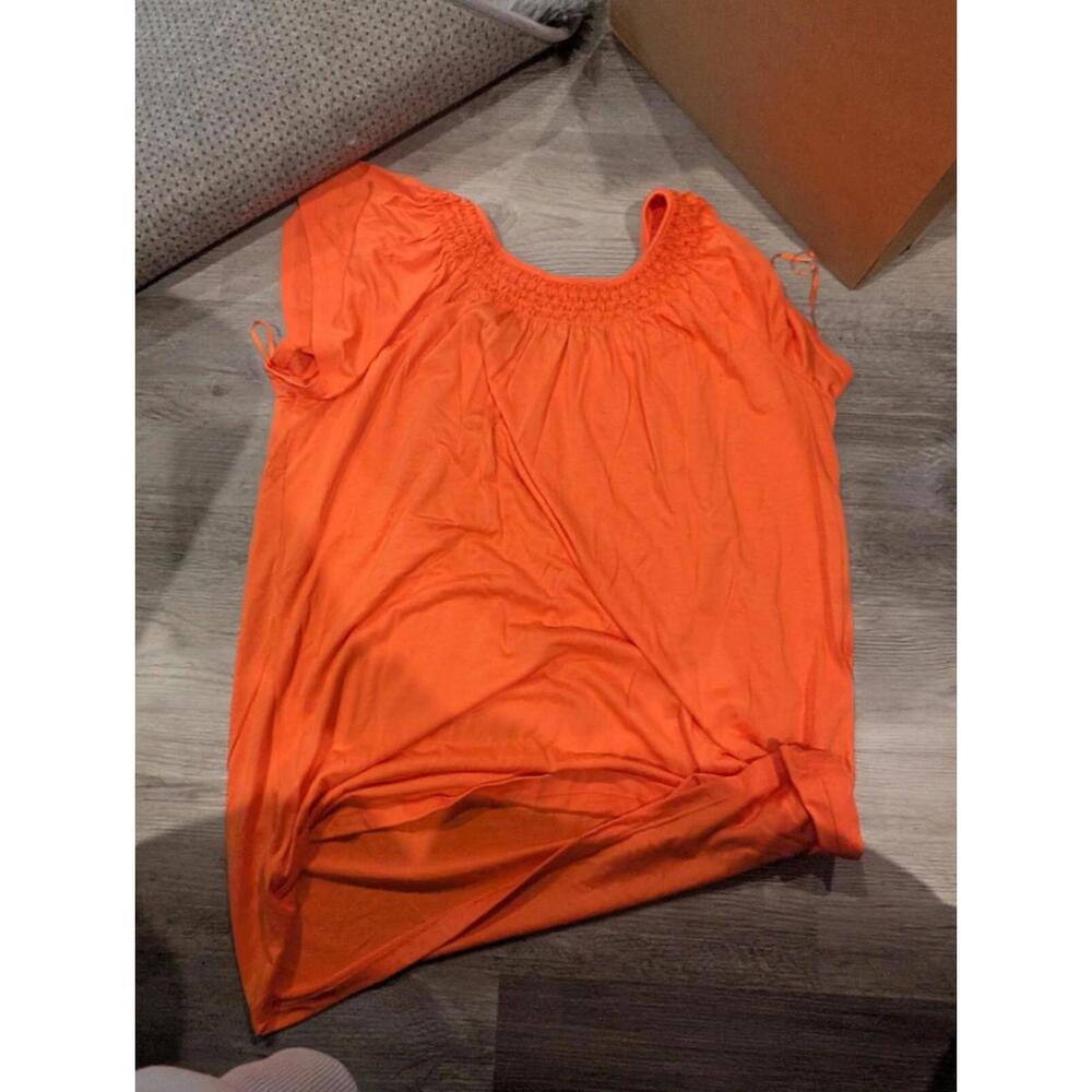 JohnPaulRichard Orange Women's XL Top